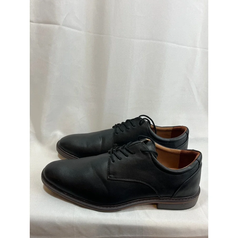 mens black dress shoes size 13 Bruno Marc Men's Leather Lined Dress Loafers Shoes Black US Size 13